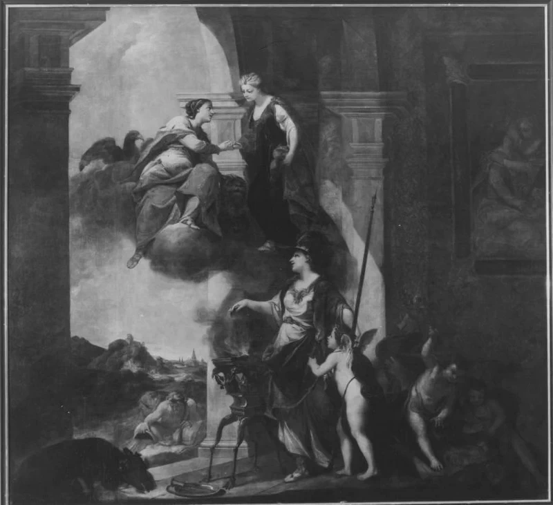 Minerva accompagnata da Imene - Collezioni di pittura statali bavaresi